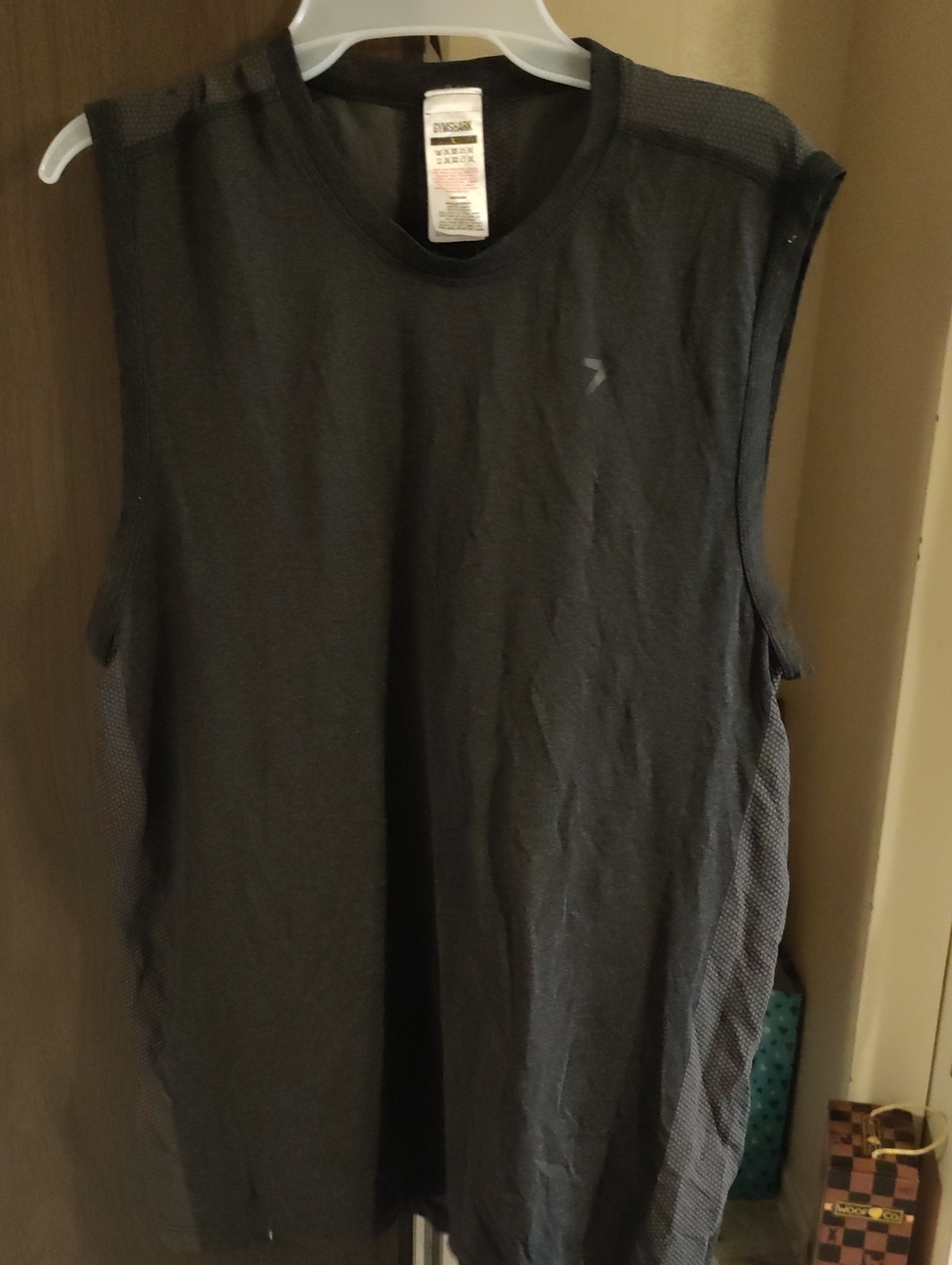 Gymshark Men’s Black Sleeveless Training Tank